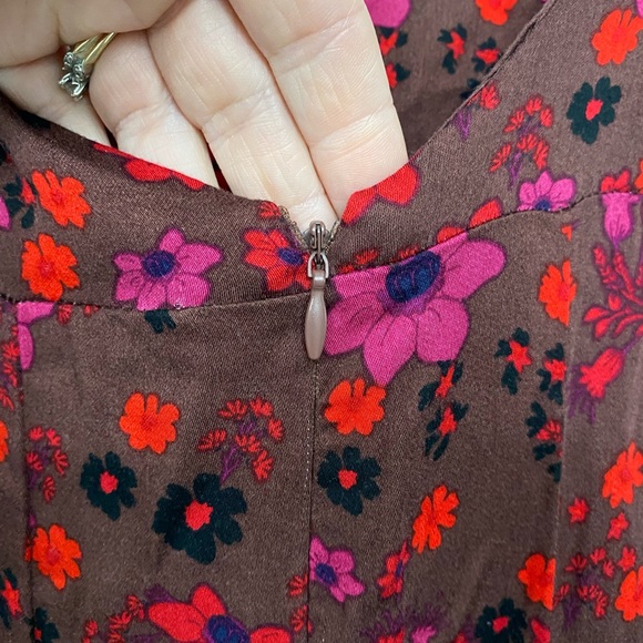NWT Free People floral skater mini dress - Picture 7 of 8